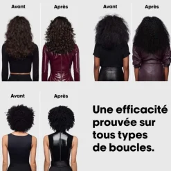 Trio coiffant pour cheveux frisés à crépus Curl Expression