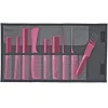 Trousse neuf peignes Rose