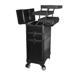 Valise 3 étages noire 3D
