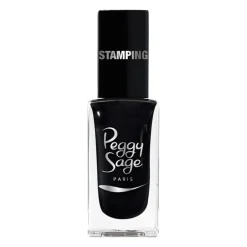 Vernis à ongles stamping Peggy sage noir
