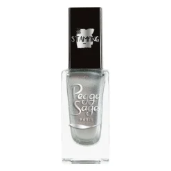 Vernis à ongles stamping Peggy sage silver