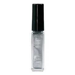 Vernis Nail Art argent métallisé