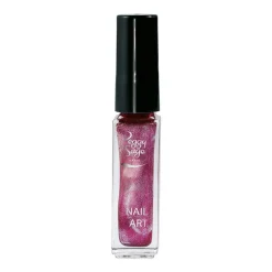 Vernis Nail Art fuchsia metallisé