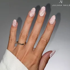 Vernis semi-permanent Gel Lack glitter drawings
