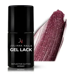 Vernis semi-permanent Gel Lack glitter mosaic