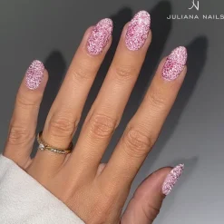 Vernis semi-permanent Gel Lack glitter mosaic