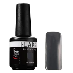 Vernis semi-permanent I-Lak 15 ml graphic grey