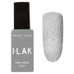 Vernis semi-permanent I-LAK flash silver