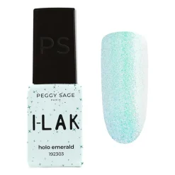 Vernis semi-permanent I-Lak mini holo emerald