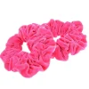 2 Chouchous velours XXL fushia