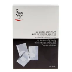 50 feuilles aluminium avec compresse intégrée