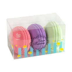 3 Éponges maquillage macarons