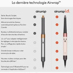 Airwrap i.d. cheveux bouclés frisés