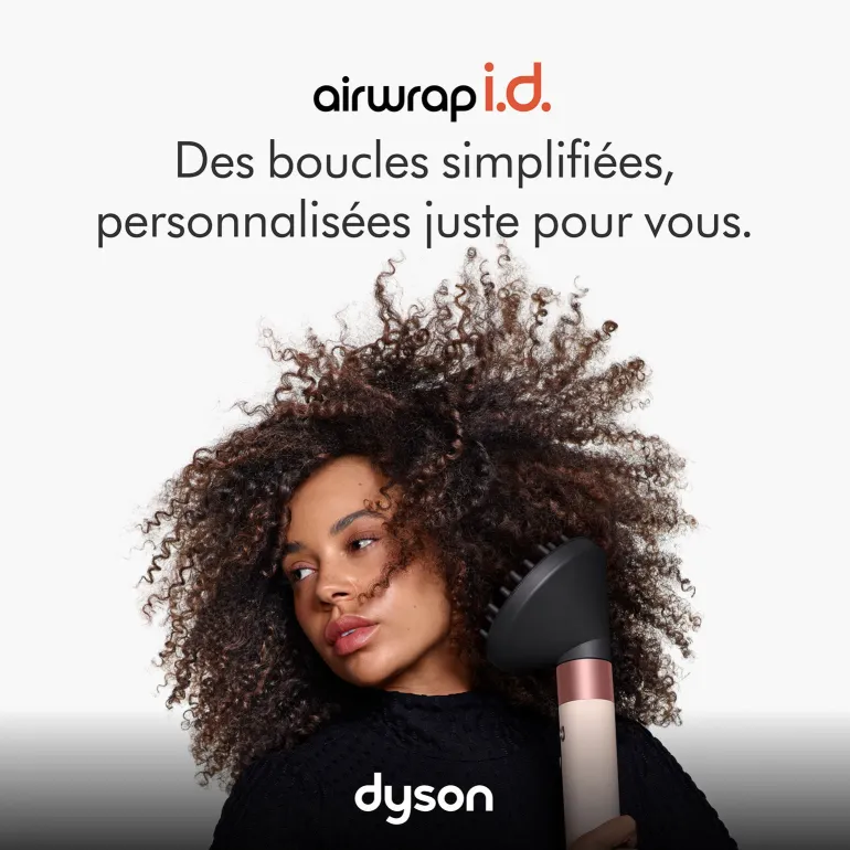 Airwrap i.d. cheveux bouclés frisés