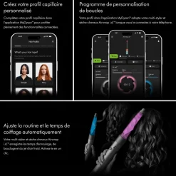 Airwrap i.d. cheveux raides à ondulés