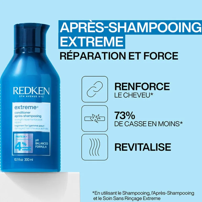 Après shampooing fortifiant Extreme pour cheveux abîmés