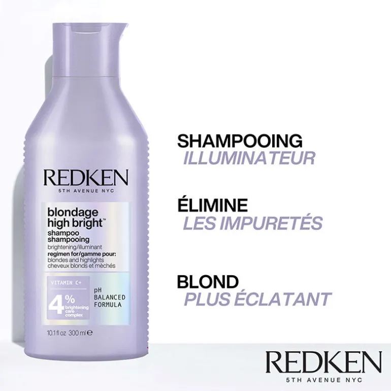 Après-shampooing illuminant pour cheveux blonds Blondage High Bright