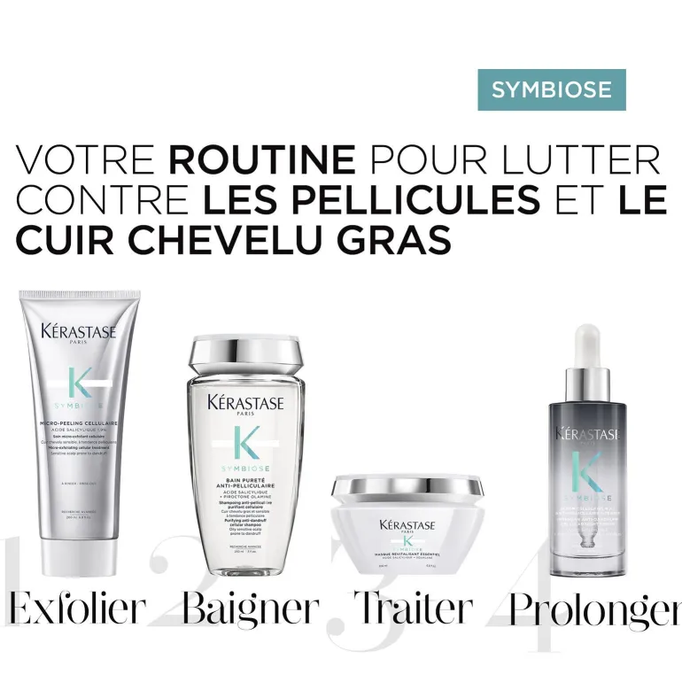 Bain pureté anti-pelliculaire Symbiose 250 ml