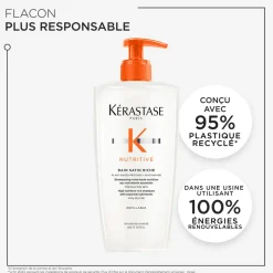Bain satin riche Nutritive 500 ml rechargeable