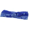 Bandeau bandana enfant bleu