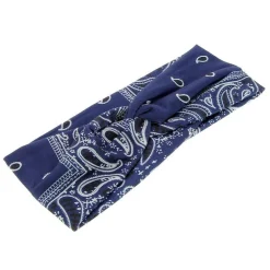 Bandeau façon bandana Bleu marine
