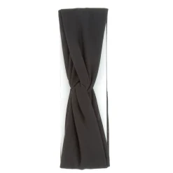 Bandeau tissu noeud Noir