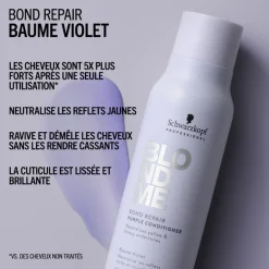 Baume violet Blondme Bond Repair Neutralisant