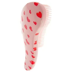Brosse à cheveux démêlante cœurs