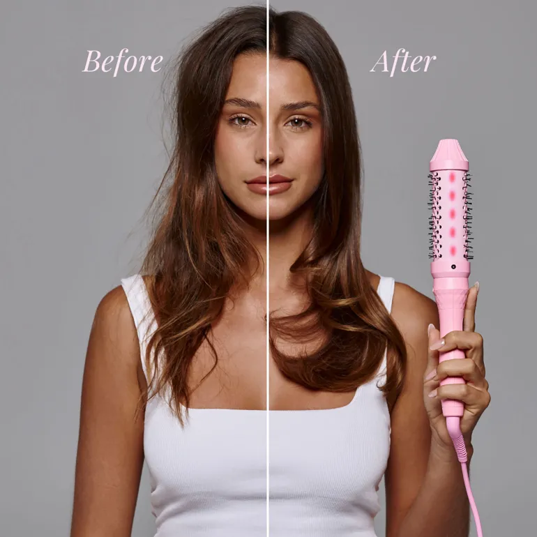 Brosse chauffante volume
