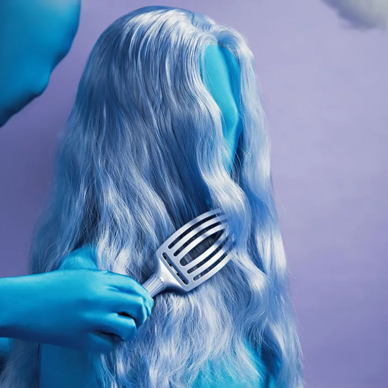 Brosse démêlante Fingerbrush Care Iconic arctic teal