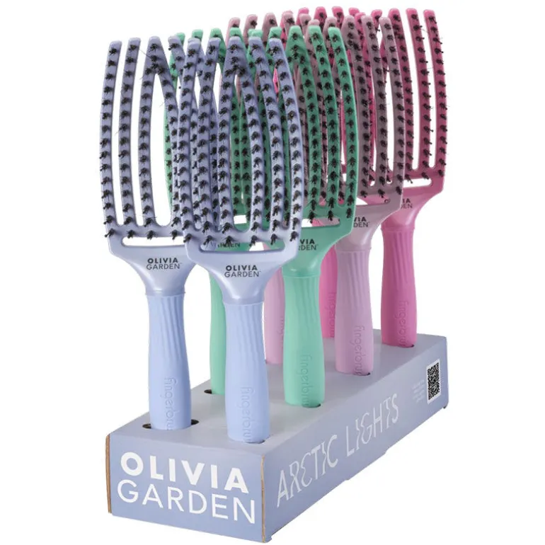 Brosse démêlante Fingerbrush Care Iconic arctic teal