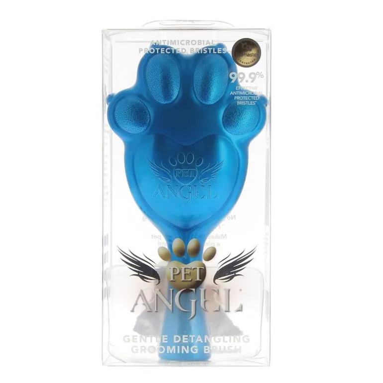 Brosse pour animaux Pet Angel Turquoise Grand Modèle