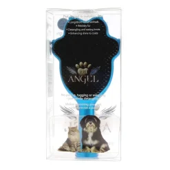Brosse pour animaux Pet Angel Turquoise Grand Modèle
