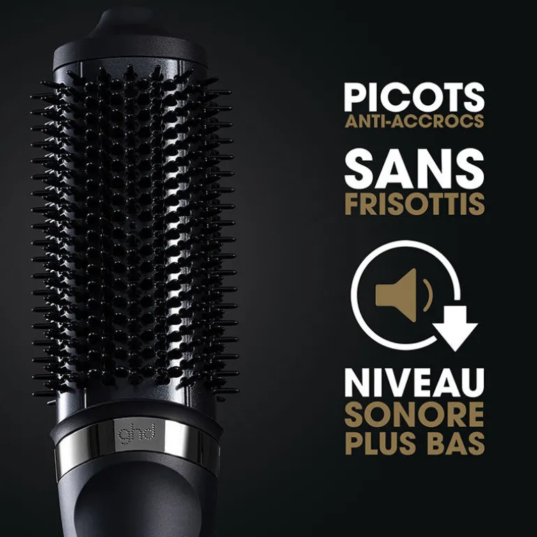Brosse soufflante 2-en-1 Duet Blowdry noir