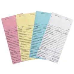 Carnet de caisse avec numéro