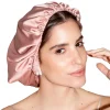 Charlotte en satin rose blush et rose gold