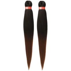 Cheveux à tresser pré-etirés 2 x 46" T1B / 30