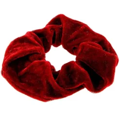 Chouchou velours rouge