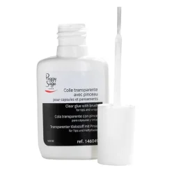 Colle transparente pour capsules et pansements avec pinceau 14,17g