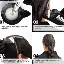 Coloration crème de beauté Majirel 10.21 blond très très clair irisé cendré