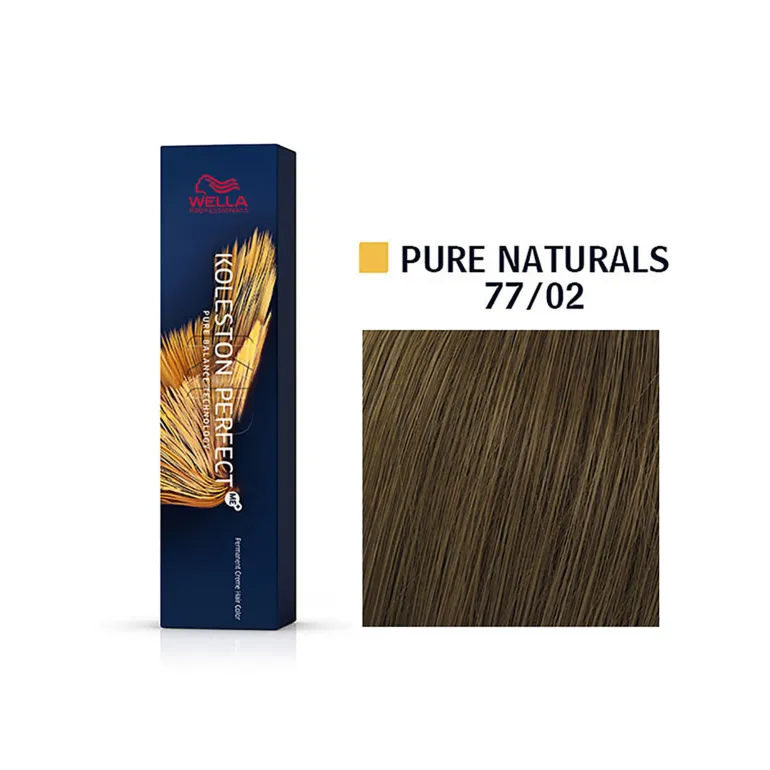 Coloration permanente Koleston Perfect Me+ 77/02 blond intense naturel mat
