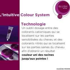 Coloration temporaire Blush Satine Argent Blanc