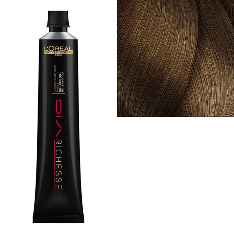 Coloration ton sur ton Diarichesse 7.31 Blond Doré Cendré