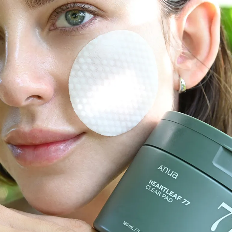Compresses toniques exfoliantes et apaisantes Heartleaf
