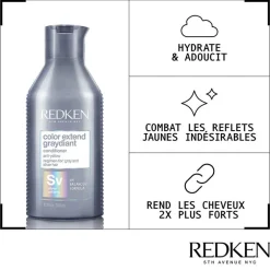 Conditioner déjaunisseur pour cheveux blancs Color Extend Graydiant