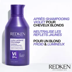 Conditioner neutralisant pour cheveux blonds Color Extend Blondage