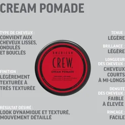 Crème de coiffage tenue légère Cream Pomade