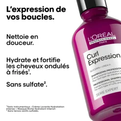 Crème lavante hydratation intense pour cheveux bouclés Curl Expression 300ml
