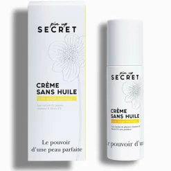 Crème sans huile soin matifiant hydratant visage