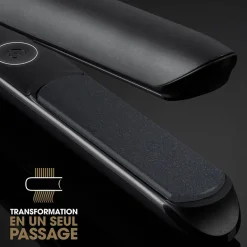 Duo lisseur Chronos et Bodyguard cheveux colorés